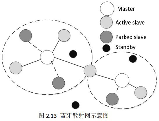 圖 2.13 藍牙散射網(wǎng)示意圖