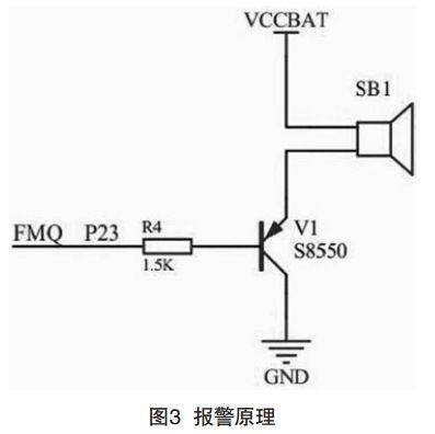 圖3 加濕器報(bào)警原理圖
